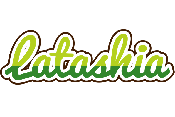Latashia golfing logo