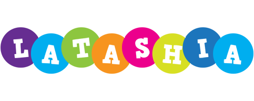 Latashia happy logo