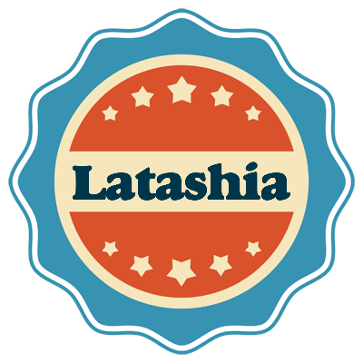 Latashia labels logo