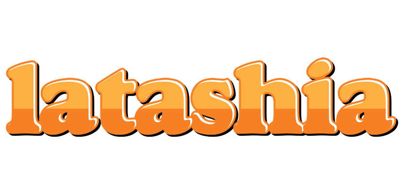 Latashia orange logo