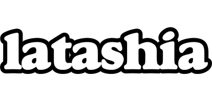 Latashia panda logo