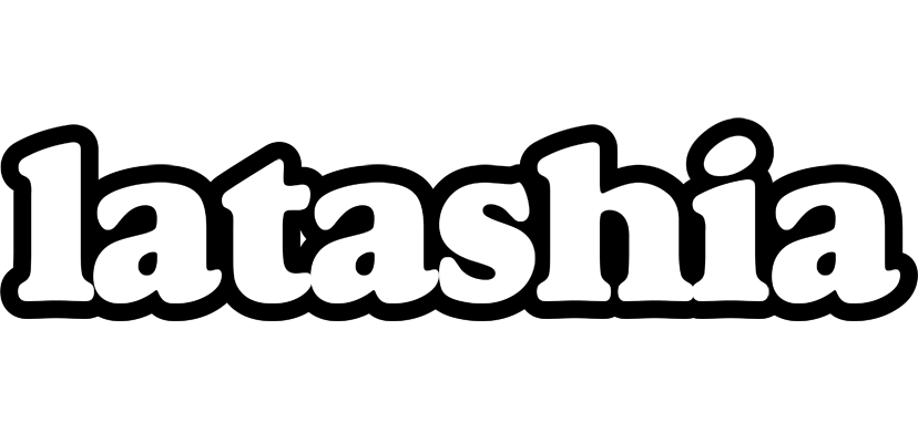 Latashia panda logo