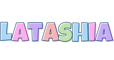 Latashia pastel logo