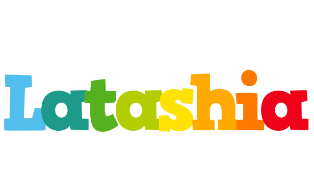 Latashia rainbows logo