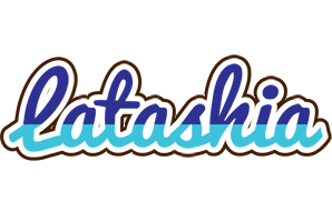 Latashia raining logo