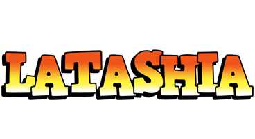 Latashia sunset logo