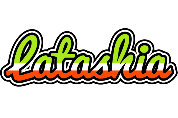 Latashia superfun logo
