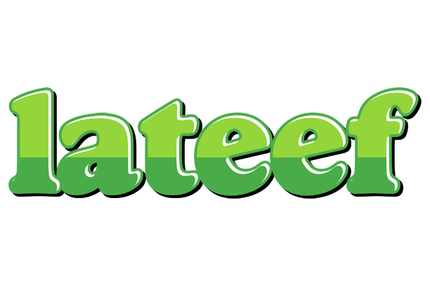 Lateef apple logo