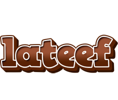 Lateef brownie logo
