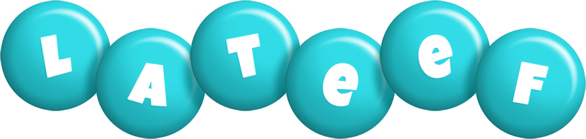 Lateef candy-azur logo