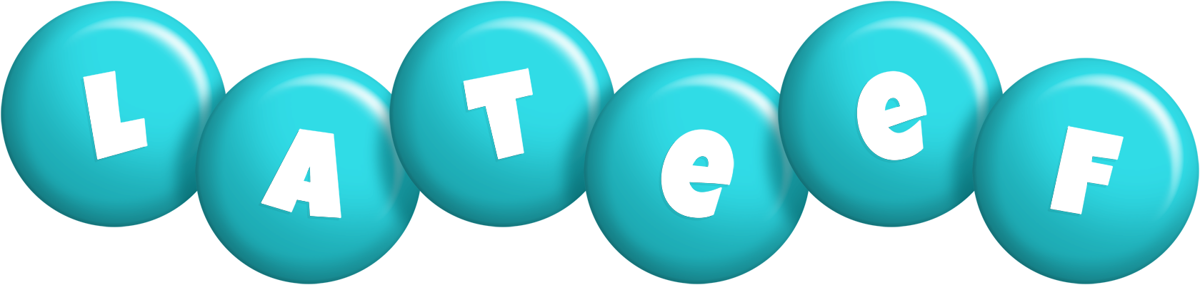 Lateef candy-azur logo