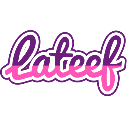 Lateef cheerful logo