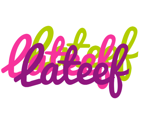 Lateef flowers logo