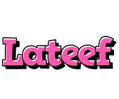 Lateef girlish logo