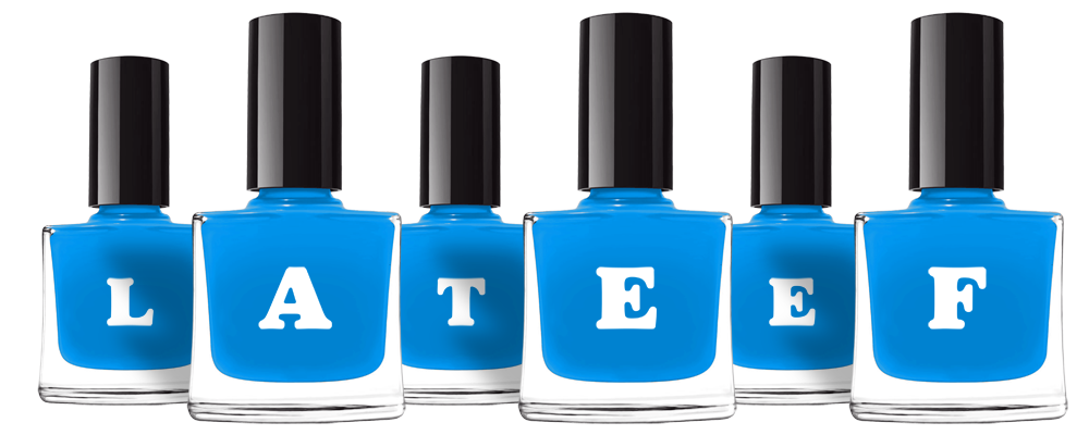 Lateef glossy logo
