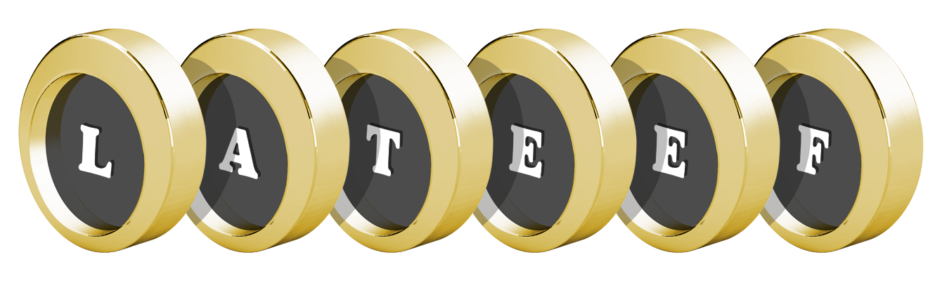 Lateef gold logo