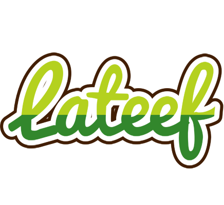 Lateef golfing logo