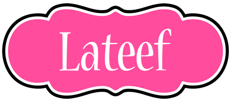 Lateef invitation logo