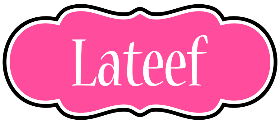 Lateef invitation logo