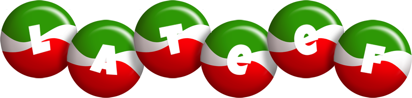 Lateef italy logo