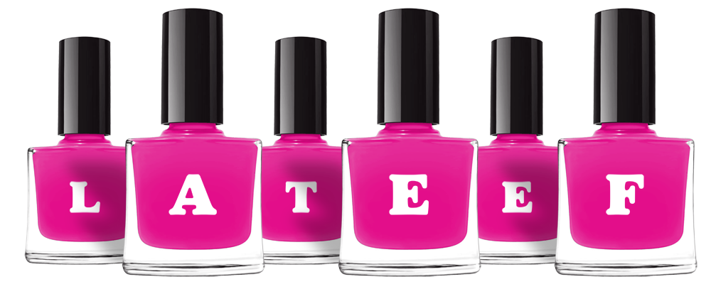 Lateef nails logo