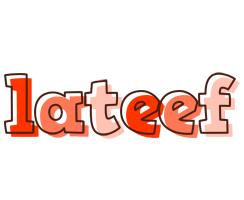 Lateef paint logo