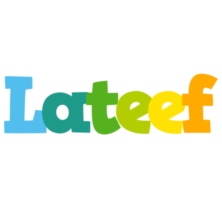Lateef rainbows logo