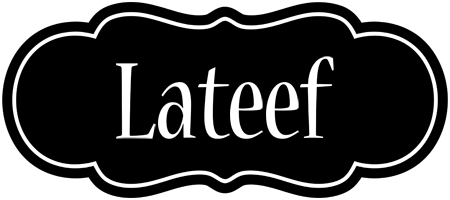 Lateef welcome logo