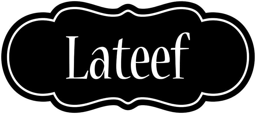 Lateef welcome logo