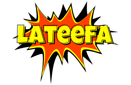 Lateefa bazinga logo