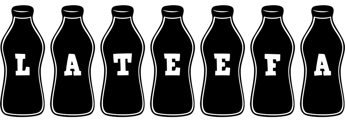 Lateefa bottle logo