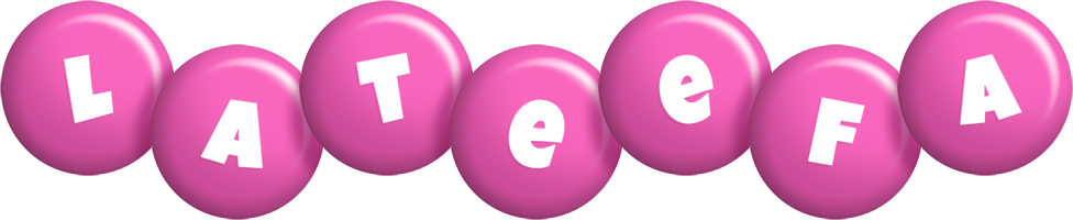 Lateefa candy-pink logo