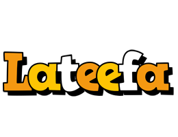 Lateefa cartoon logo