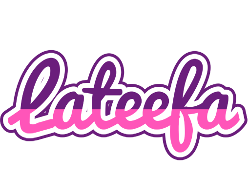 Lateefa cheerful logo