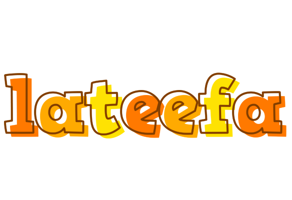 Lateefa desert logo