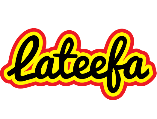 Lateefa flaming logo