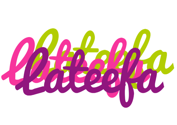 Lateefa flowers logo