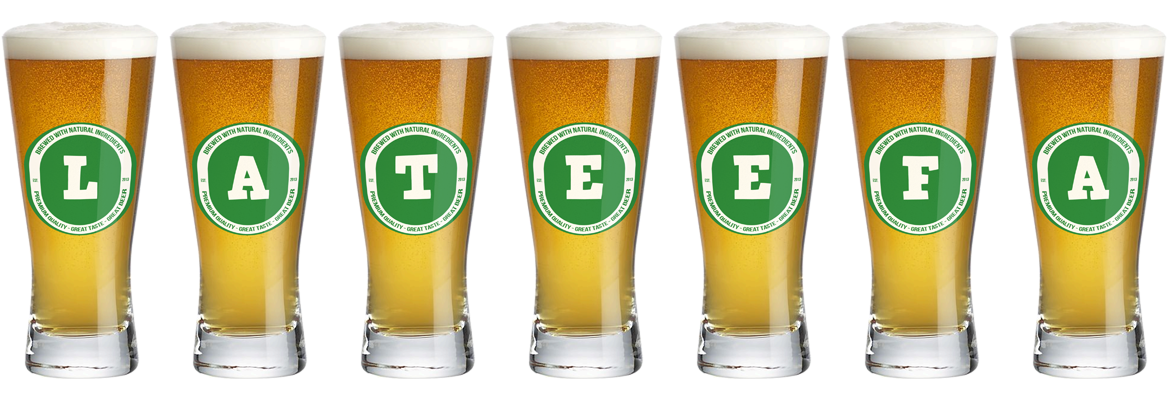 Lateefa lager logo