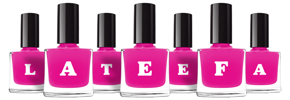 Lateefa nails logo