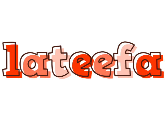 Lateefa paint logo