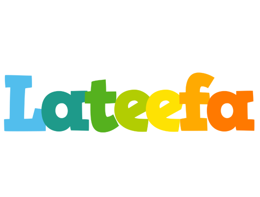 Lateefa rainbows logo