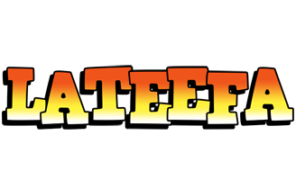 Lateefa sunset logo