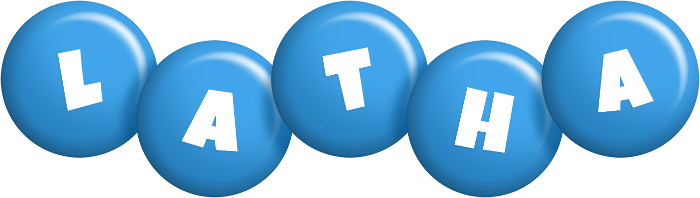 Latha candy-blue logo