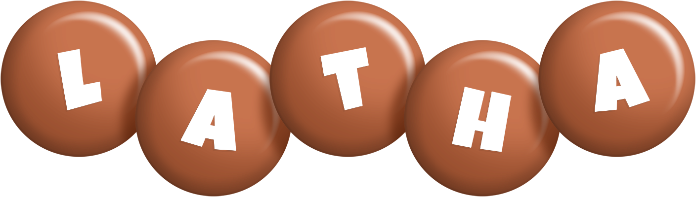 Latha candy-brown logo