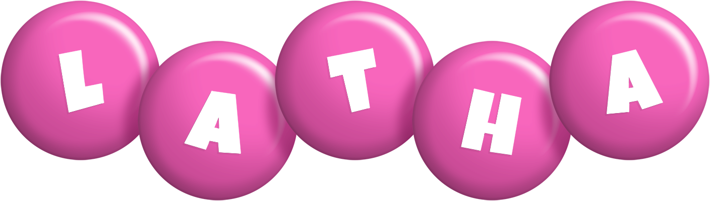Latha candy-pink logo