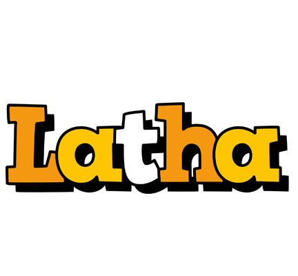 Latha cartoon logo