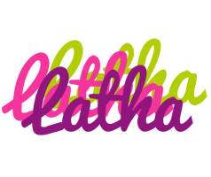Latha flowers logo
