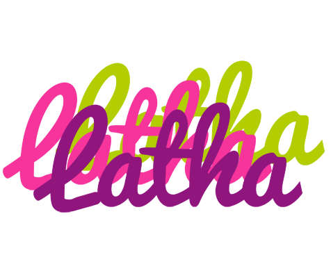 Latha flowers logo