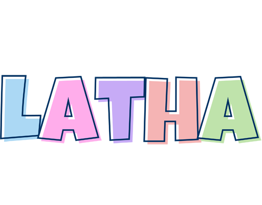 Latha pastel logo
