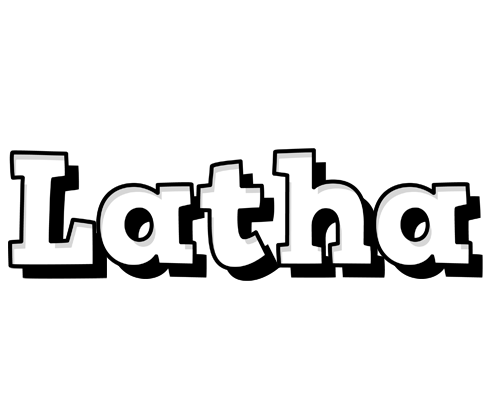 Latha snowing logo